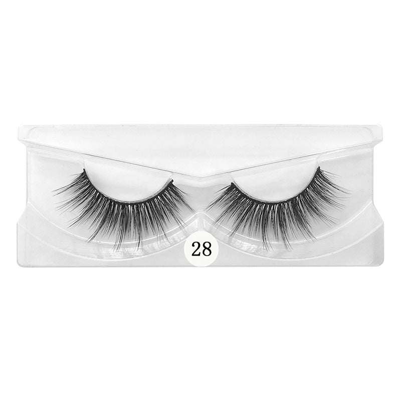 Multi-Layer 3D False Eyelashes Set Natural Volume Style - 1 Pair