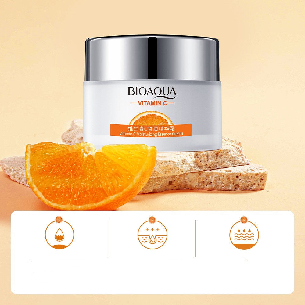Moisturizing Rejuvenating Facial Cream with Vitamin C & Eye Care 20g/50g Set