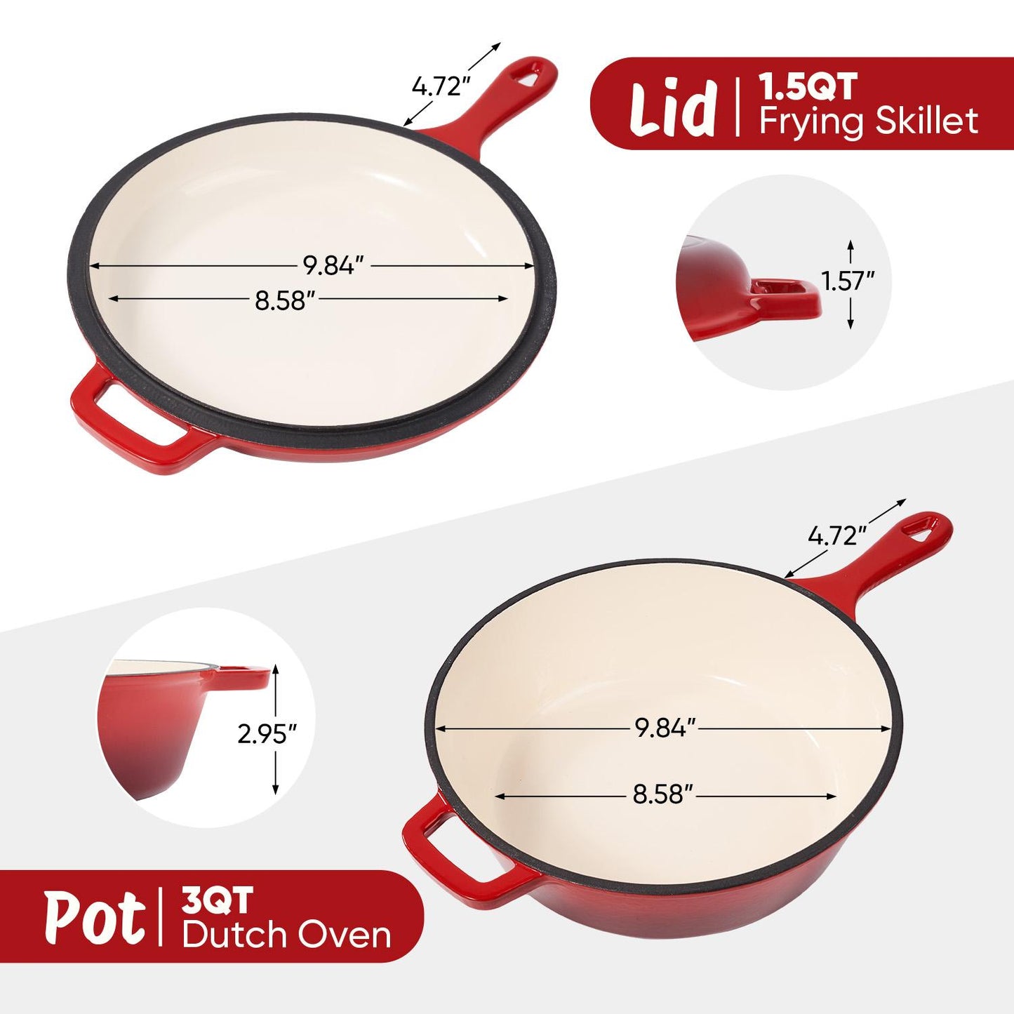 A Cast-iron Soup Pot With Lid Safe, Reliable, And Designed To