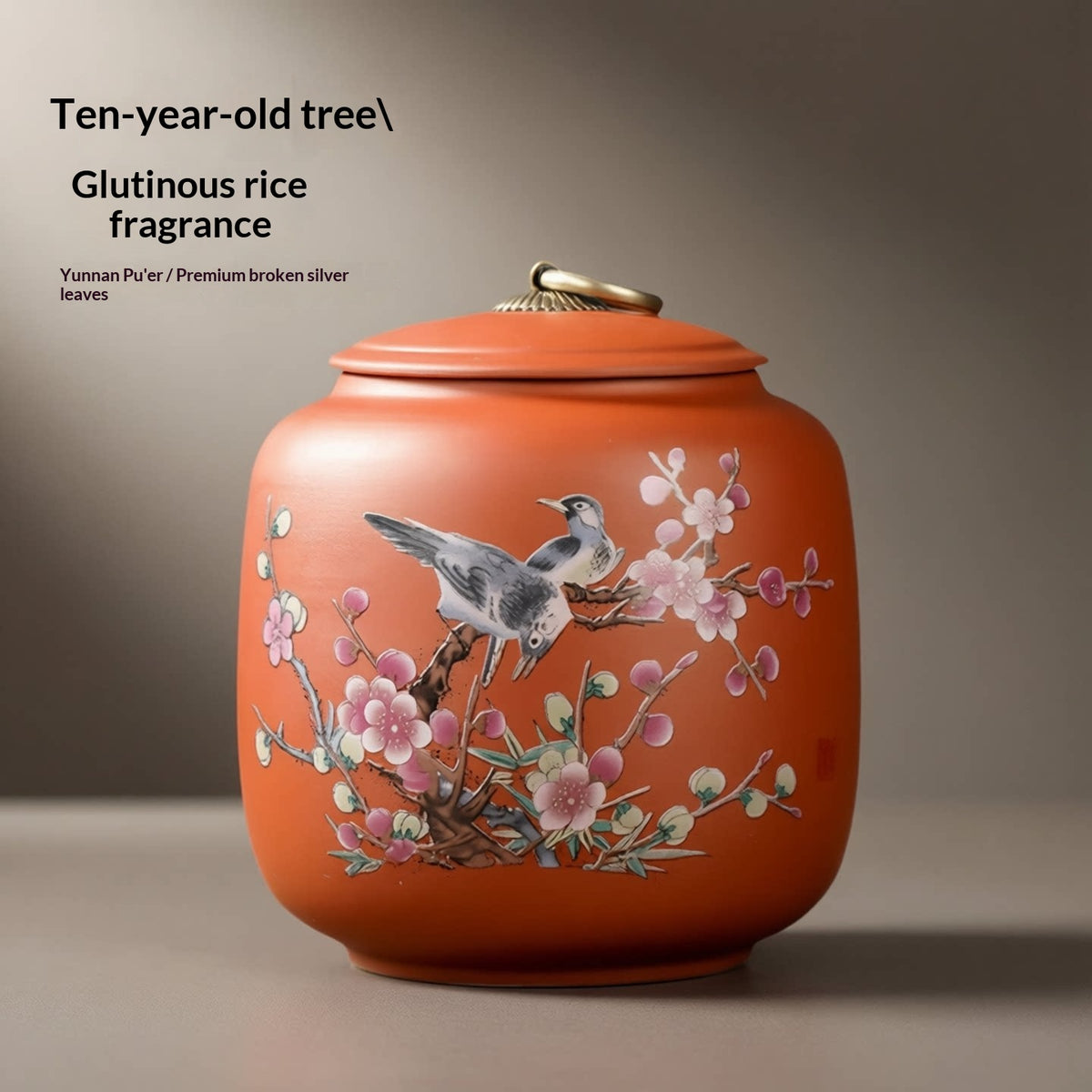 Vintage Pu’er Tea in Can - Aged 10-Year Loose-Leaf Tea 400g