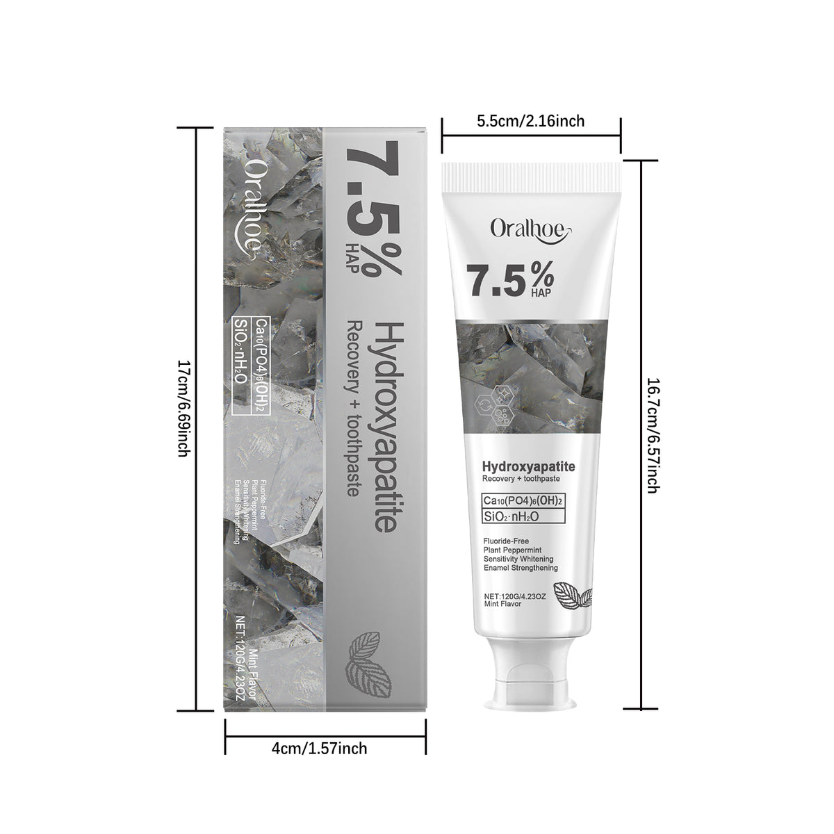 Bright White Teeth Restoration Toothpaste 120g