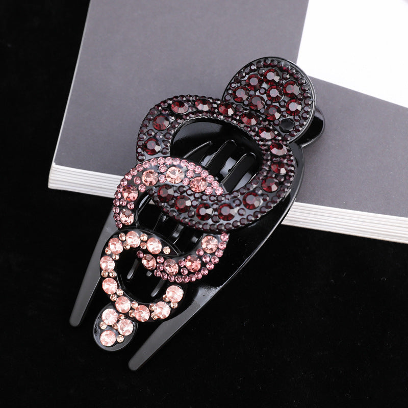 Korean Style Duckbill Clip Hairpin - Gradient Colors