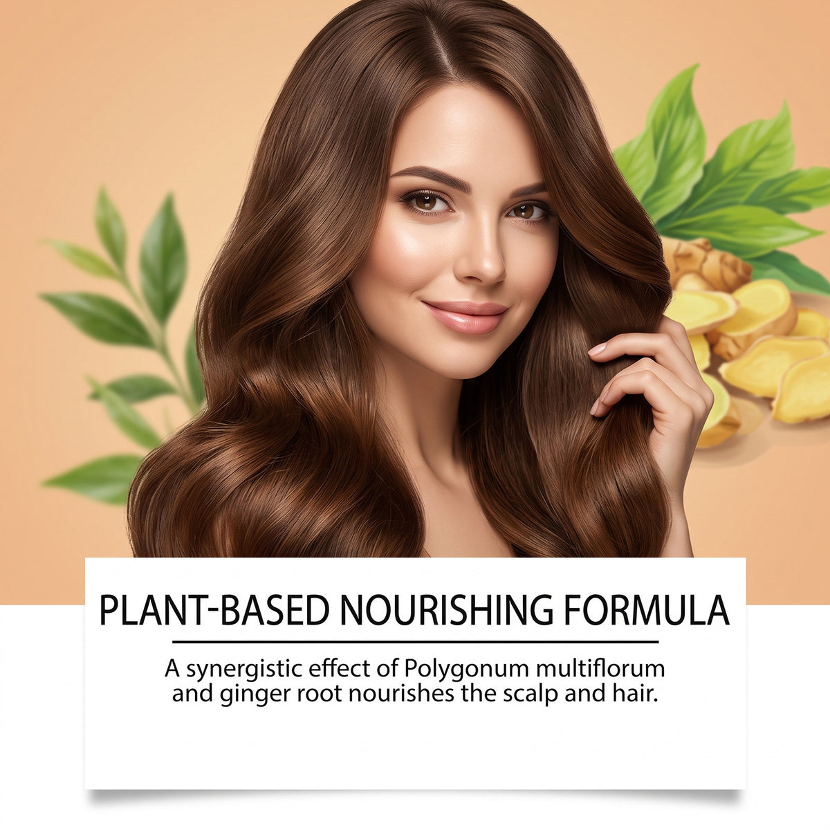 Ginger Oil-Control Shampoo for Soft and Silky Hair - 100ml