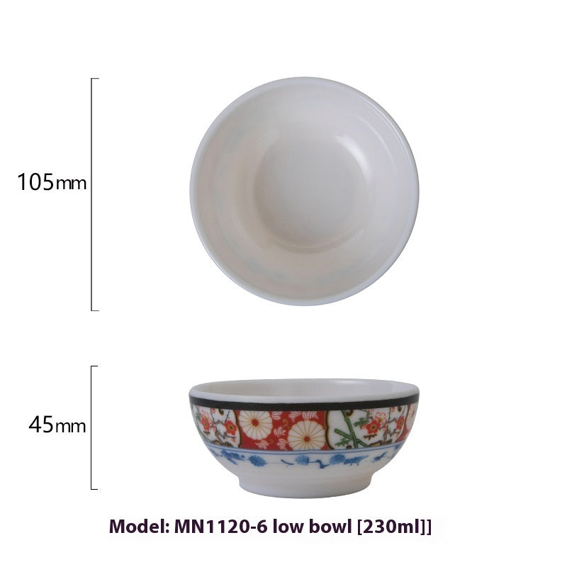 Japanese Cow-Shaped Porcelain Bowl Set for Kitchen & Dining