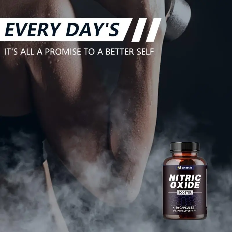 Nitric Oxide Endurance Boost Capsules - Pre-Workout Athletic Supplement