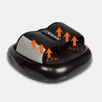 Foot Massager with Heat - Shiatsu Air Compression Therapy