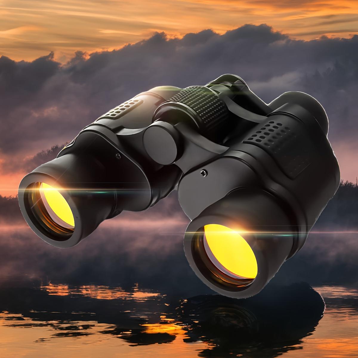 High-Power Binoculars for Bird Watching and Outdoor Sports - Black
