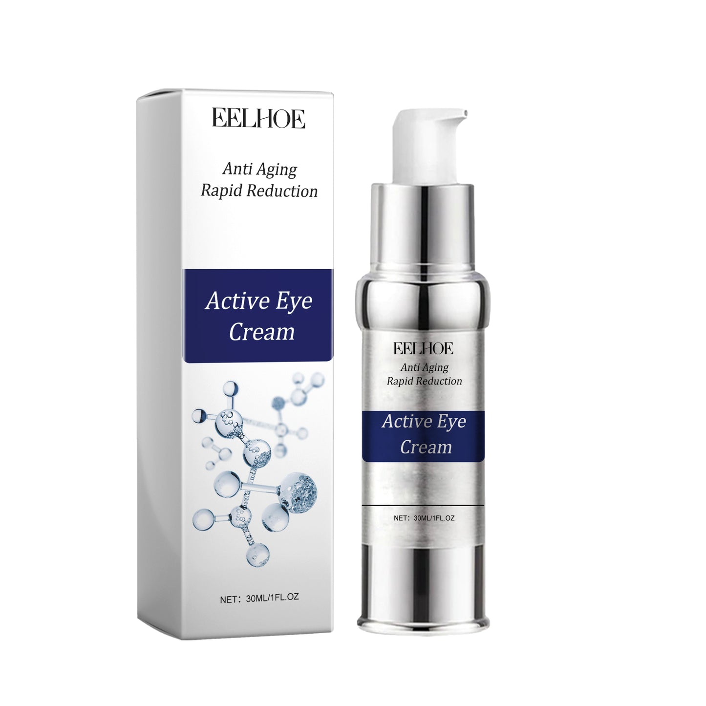 Active Eye Cream for Dark Circles & Puffiness - 30ml Firming Formula
