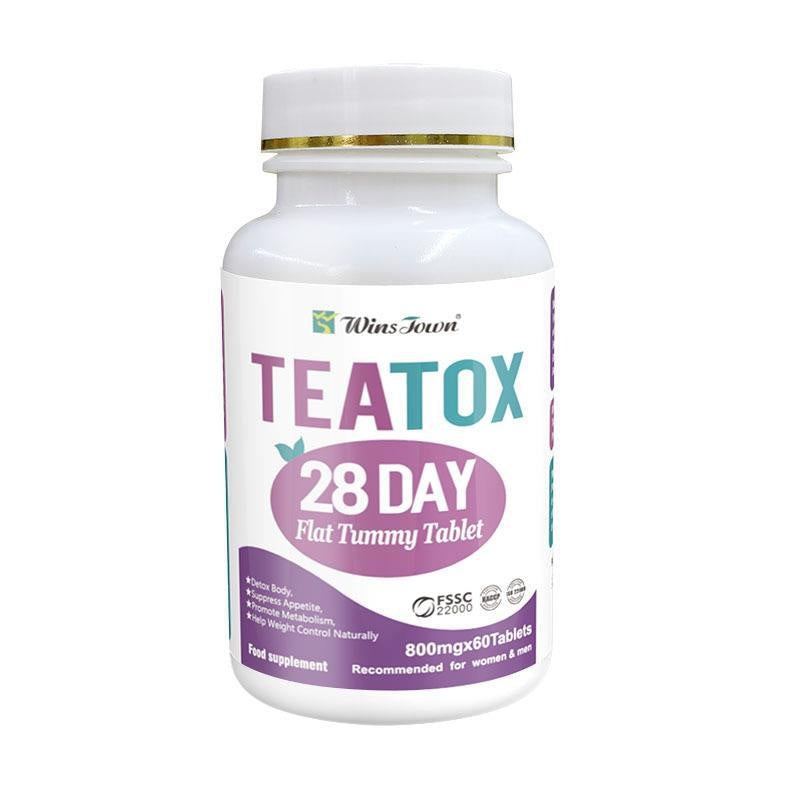 Detox & Cleanse Supplement Tablets - 60 Count Bottle