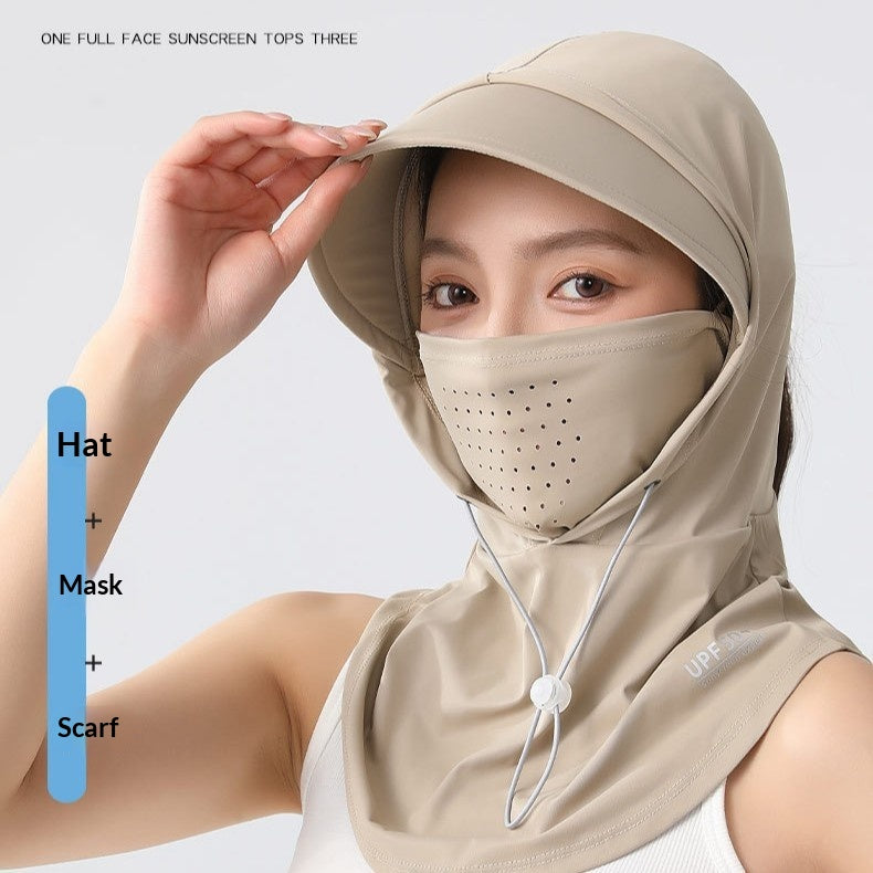 Sunscreen Face Mask UPF50+ Ice Silk