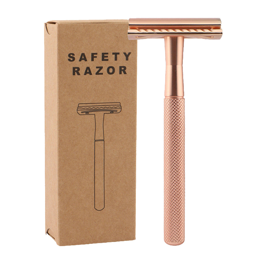 Manual Double-Sided Blade Shaver with Swedish Steel