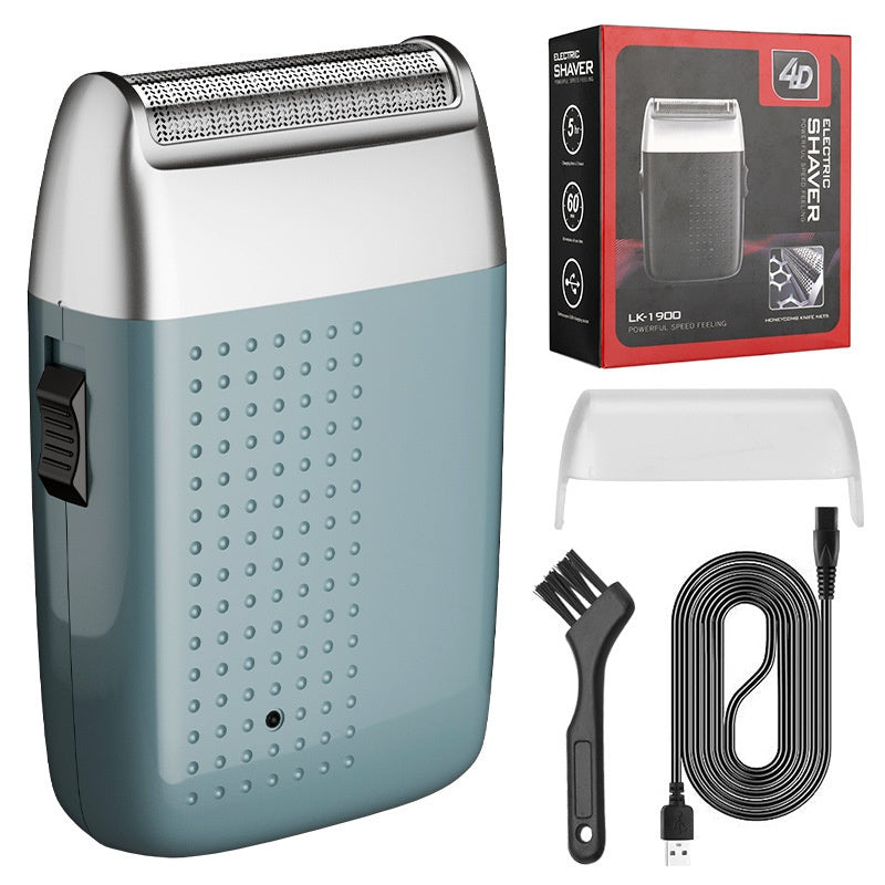 Electric Reciprocating Razor Shaver with Floating Cutter Head USB Rechargeable