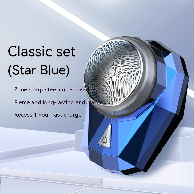 Electric Shaver for Men - Compact USB Rechargeable