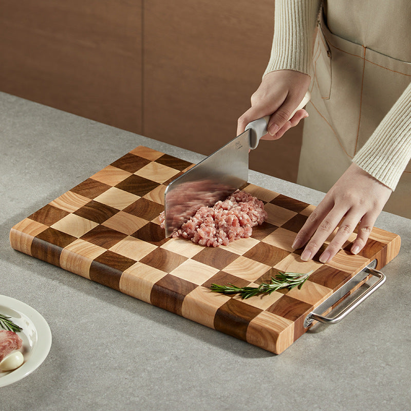 Acacia Wooden Chopping Board with Mango Finish - Multiple Sizes & Shapes