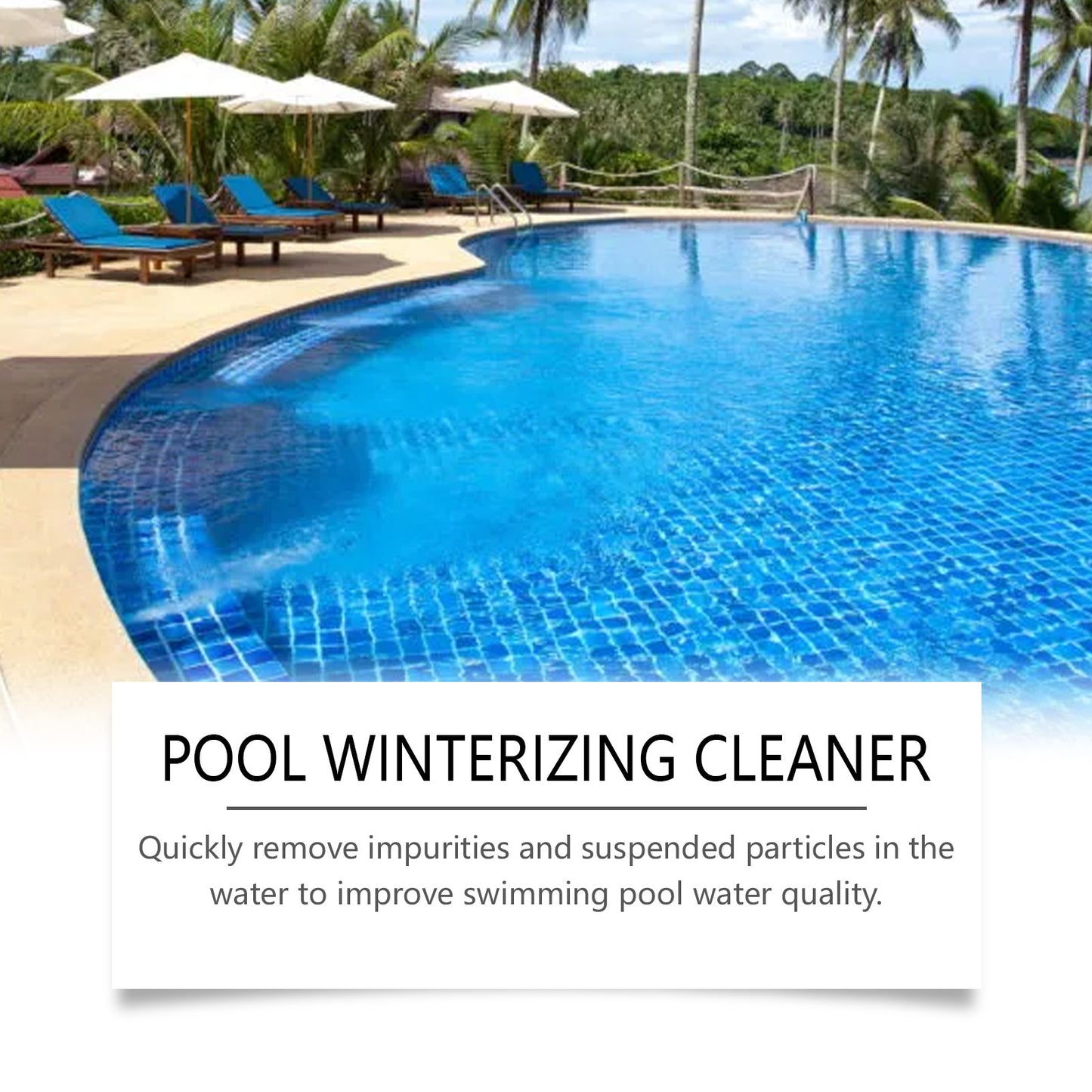 Pool Water Purifier - 150ml Water Clarifier for Pool Maintenance