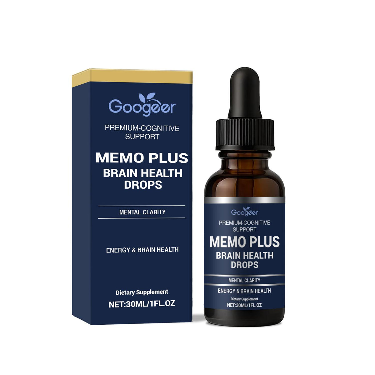 Brain Health Drops - 30ml Cognitive Support Supplement