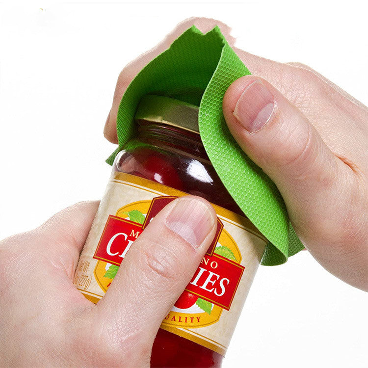 Rubber Bottle Opener Set - Colorful Kitchen Can & Jar Openers, 3-Pack
