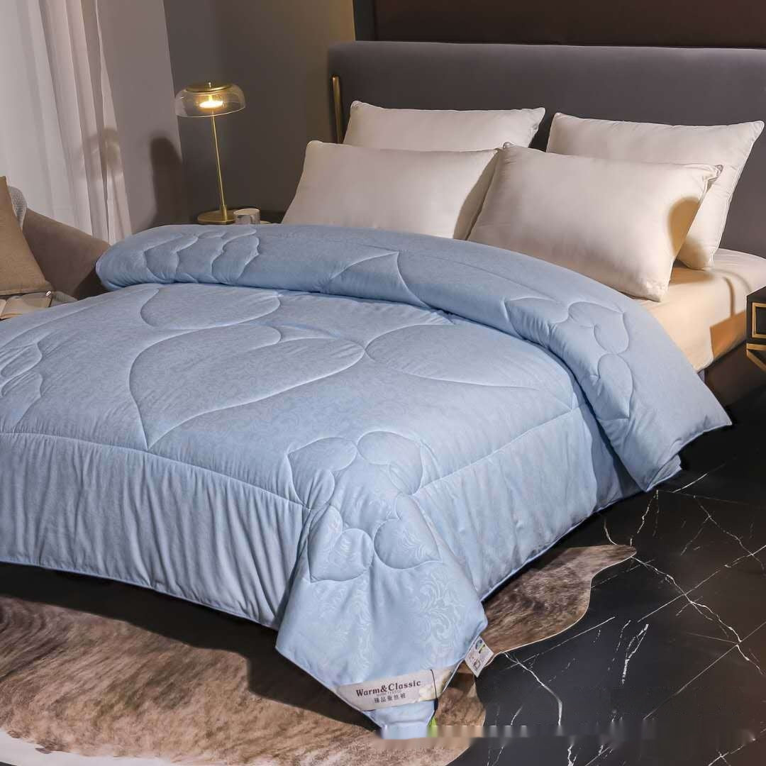 Solid Color Silk Bed Cover - Airable Quilt & Bedding Protector