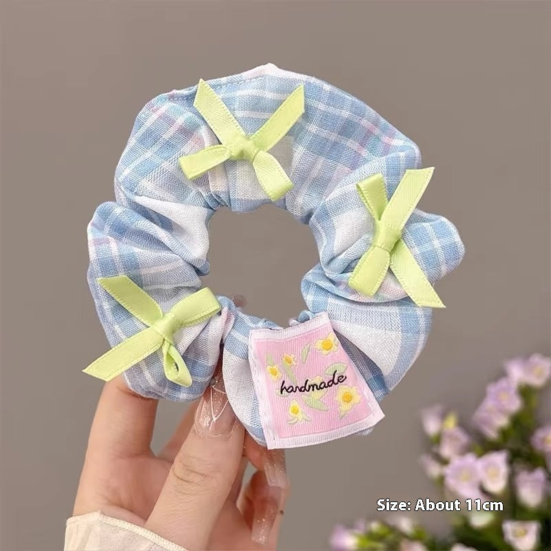 Summer Sweet Lace Scrunchie Hair Tie - Elegant Floral Hair Accessory