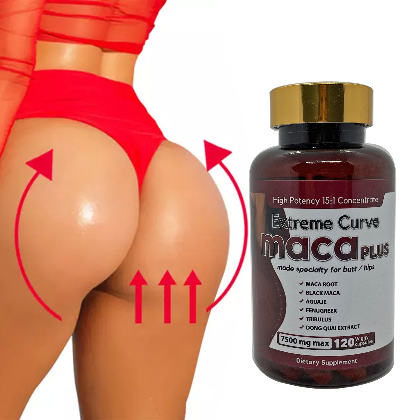 Maca Capsules for Health and Wellness - 120 Tablets