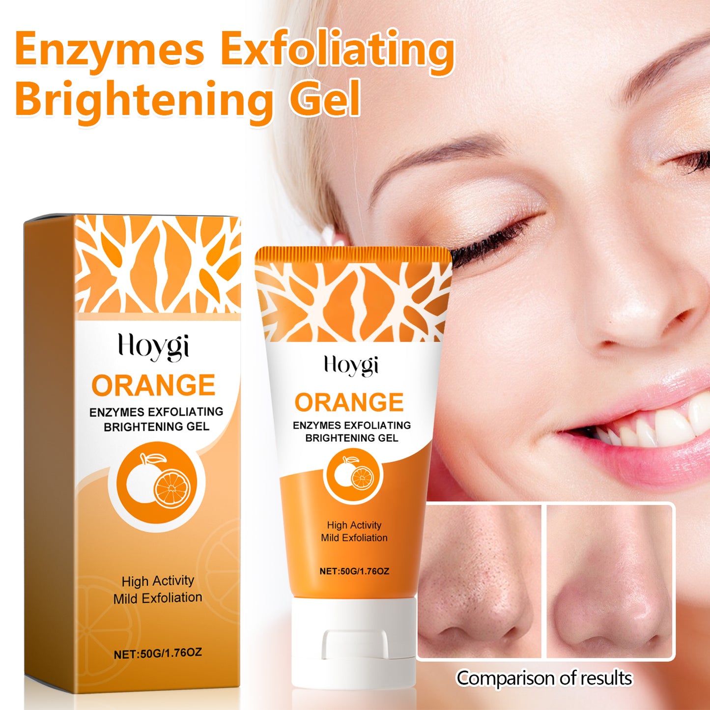 Exfoliating Blackhead Gel for Facial Care - 50g Deep Cleansing Treatment