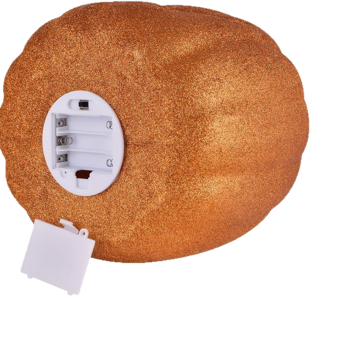 Halloween Orange Pumpkin Lantern LED Battery-Powered Decoration