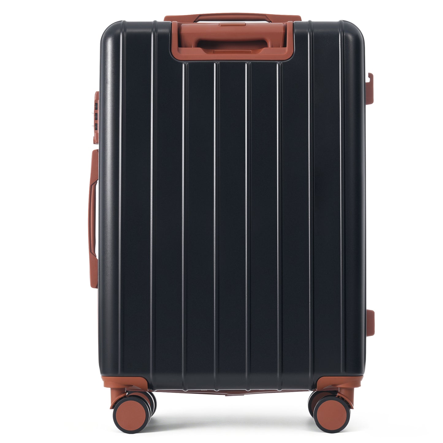 Premium ABS Travel Luggage Set - 3-Piece Suitcase with TSA Lock & 360° Spinner Wheels - Black