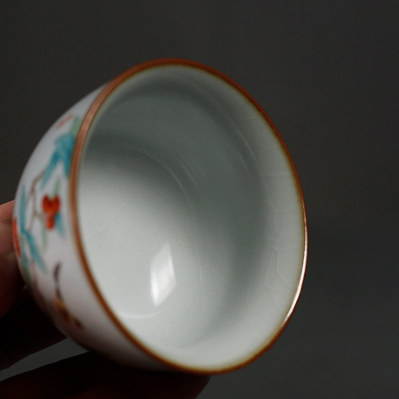 Ceramic Tea Cup Set - Multiple Colors & Designs for Gongfu Tea