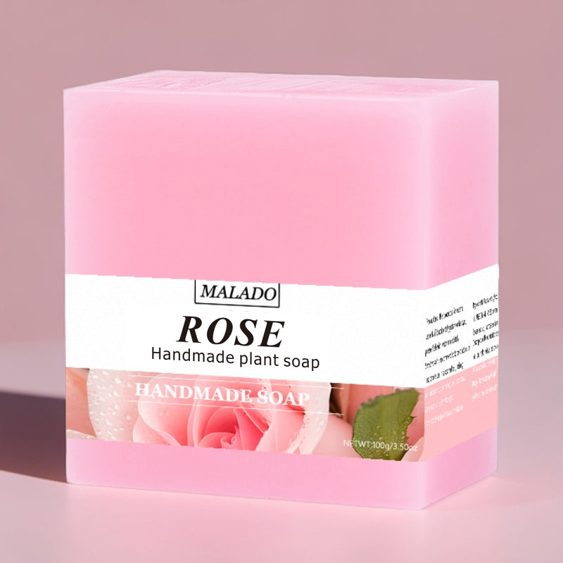 Square Rose Soap Bar - 100g