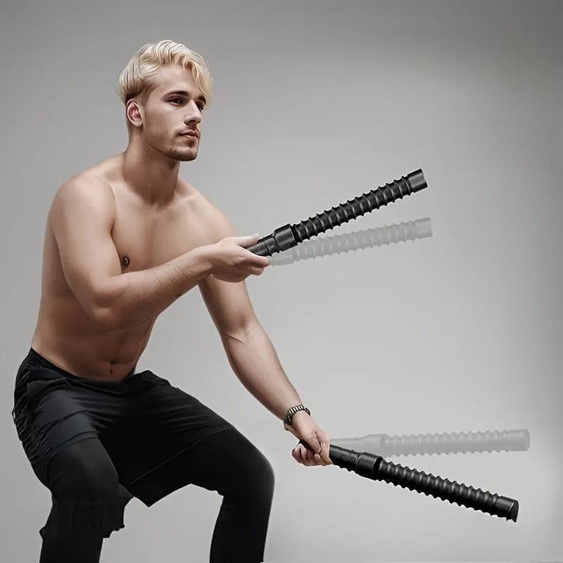 2PCS Stainless Steel Wireless Combat Training Stick - Fitness Tool