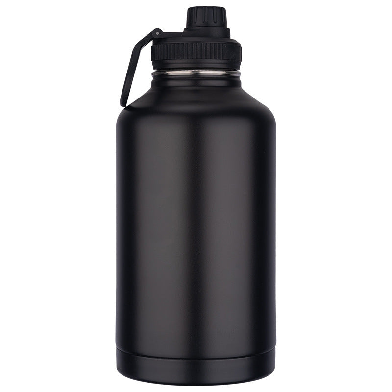 64oz Insulated Stainless Steel Water Bottle with Leak-Proof Cap