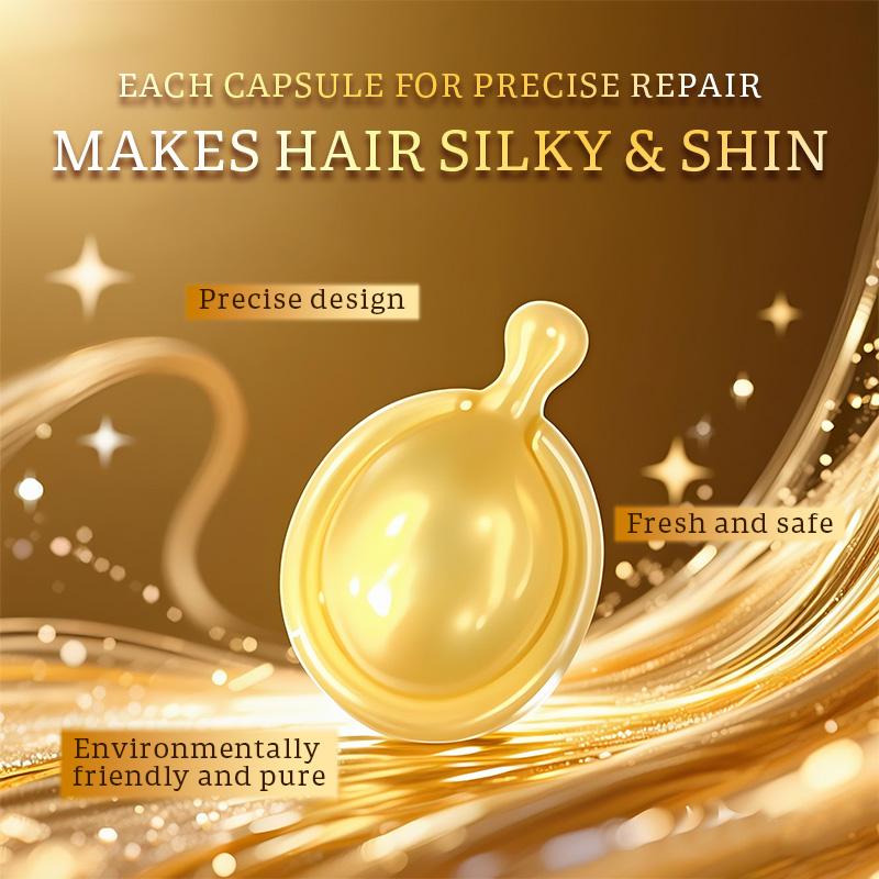 Portable Hair Oil Capsules - Travel-Friendly Nourishing Hair Treatment