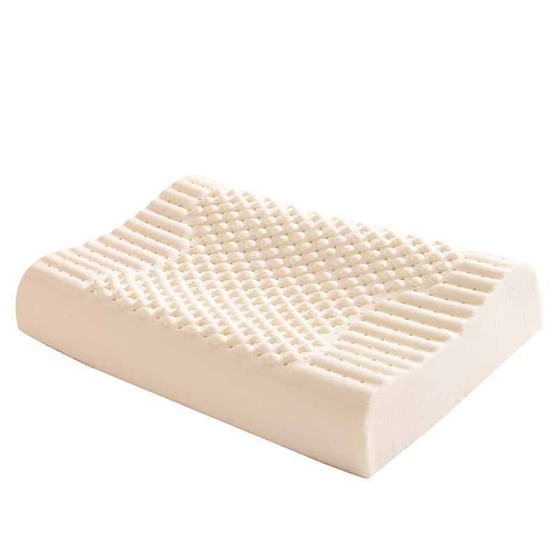 Natural Latex Neck Massage Pillow - Adjustable Sizes & Colors