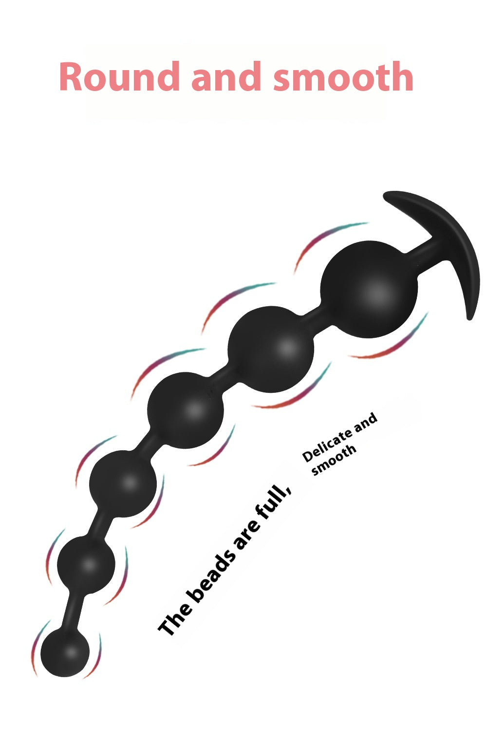 Silicone Bead Butt Plug Water Drop - Adult Wellness Sex Toy