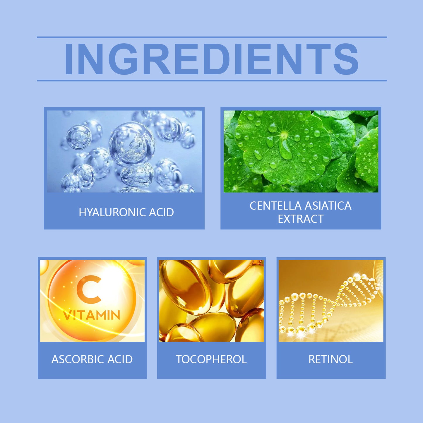 Retinol & Vitamin C Night Cream - Hydrating Anti-Aging Facial Moisturizer