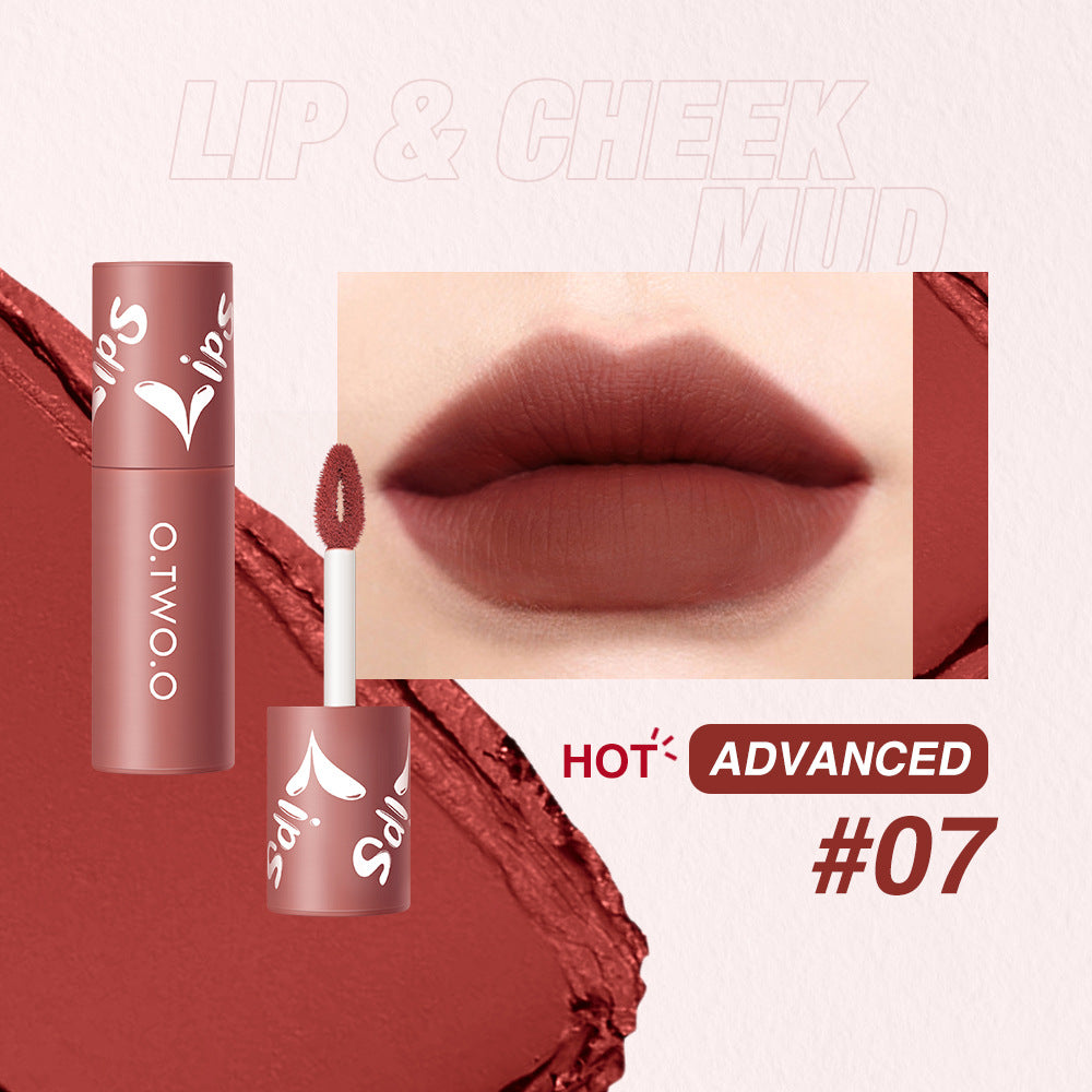 Matte Fog Lip and Cheek Dual-Use Powder Blusher and Lipstick - Air Lip Glaze