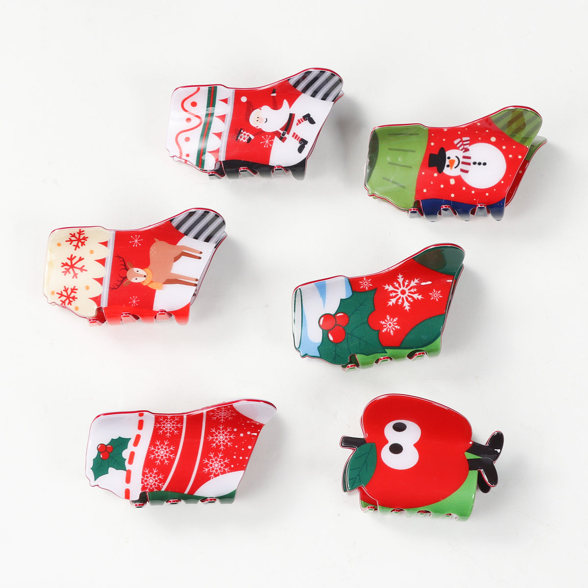 Cute Cartoon Christmas Hairpin