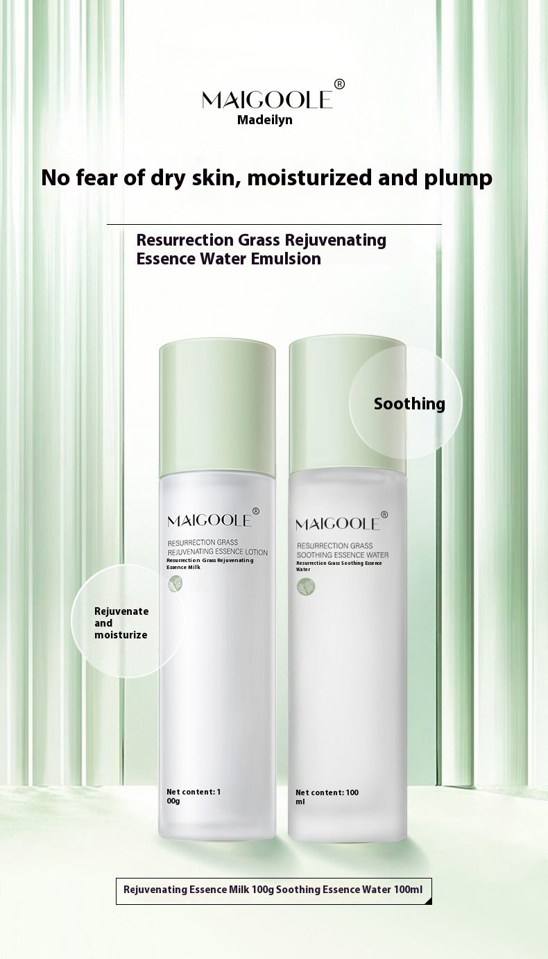 Moisturizing Facial Care Set - Hydrating Essence Water & Lotion Combo