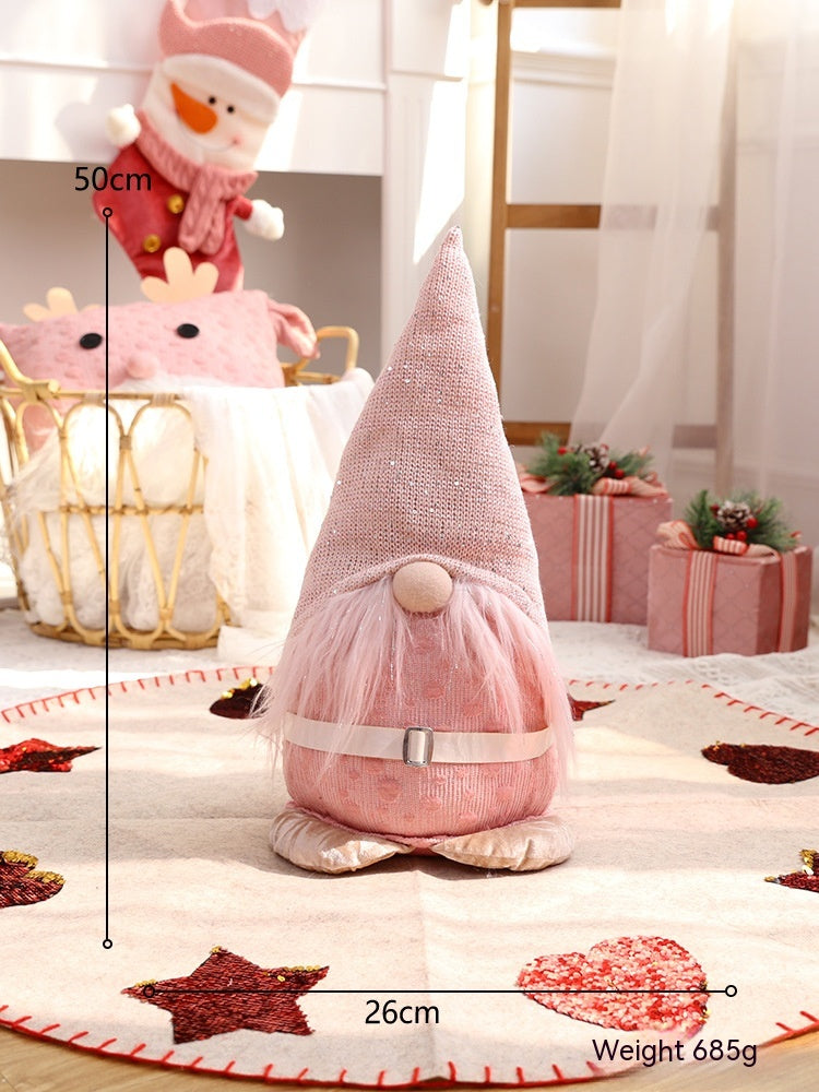 Cute Elk Santa Claus Prop Decoration for Home or Party Decor