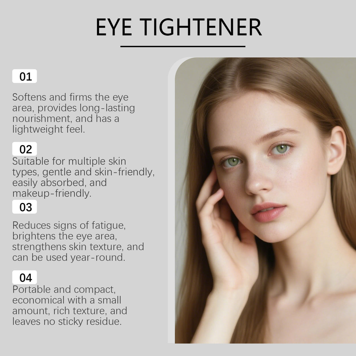 Firming Eye Cream for Nourishment - 20ML Anti-Aging Facial Care