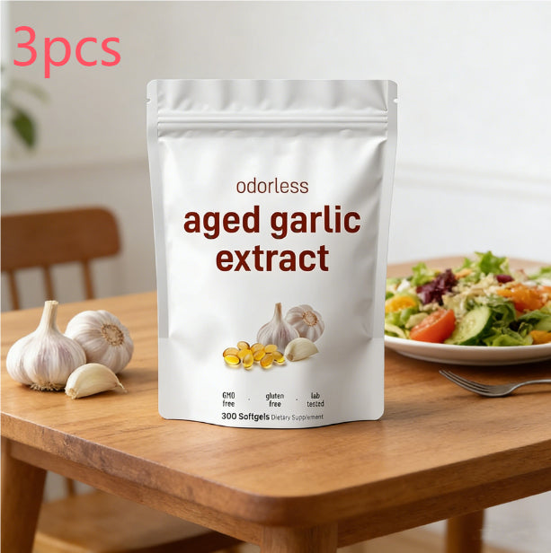 Garlicin Soft Capsules - Allicin Health Supplement for Immunity, 1-5PCS