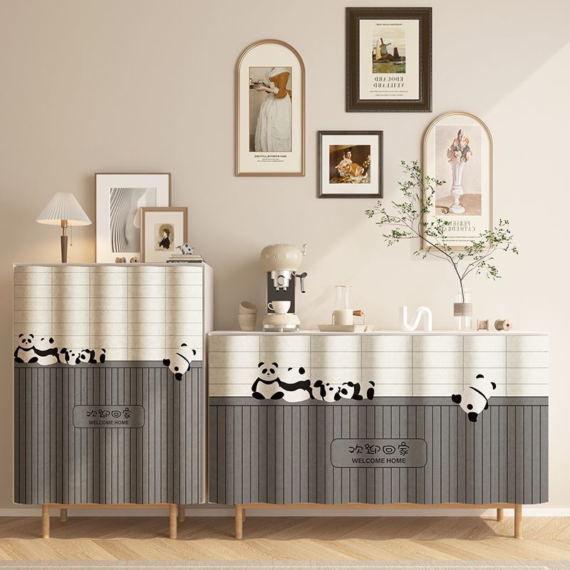 Punch-Free Kitchen Cabinet Shade Curtain - Home & Garden Textiles