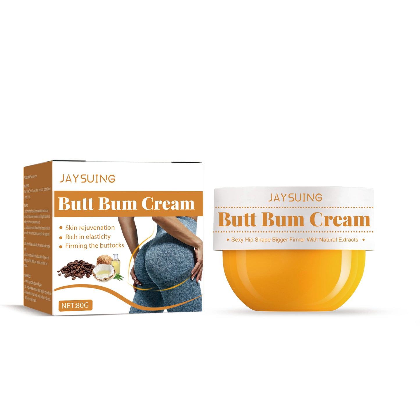 Buttock Firming & Plumping Cream - Moisturizing Hip Tightening Treatment