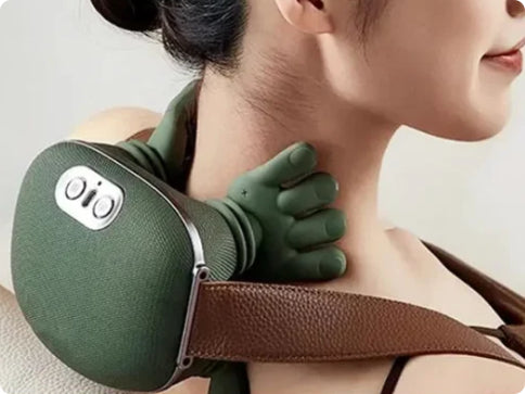 Electric Neck And Shoulder Muscle Massager Wireless Back Kneading
