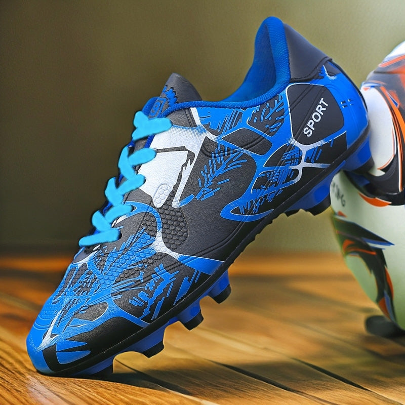Unisex Soccer Shoes - Low Top Spike Cleats for Kids & Adults
