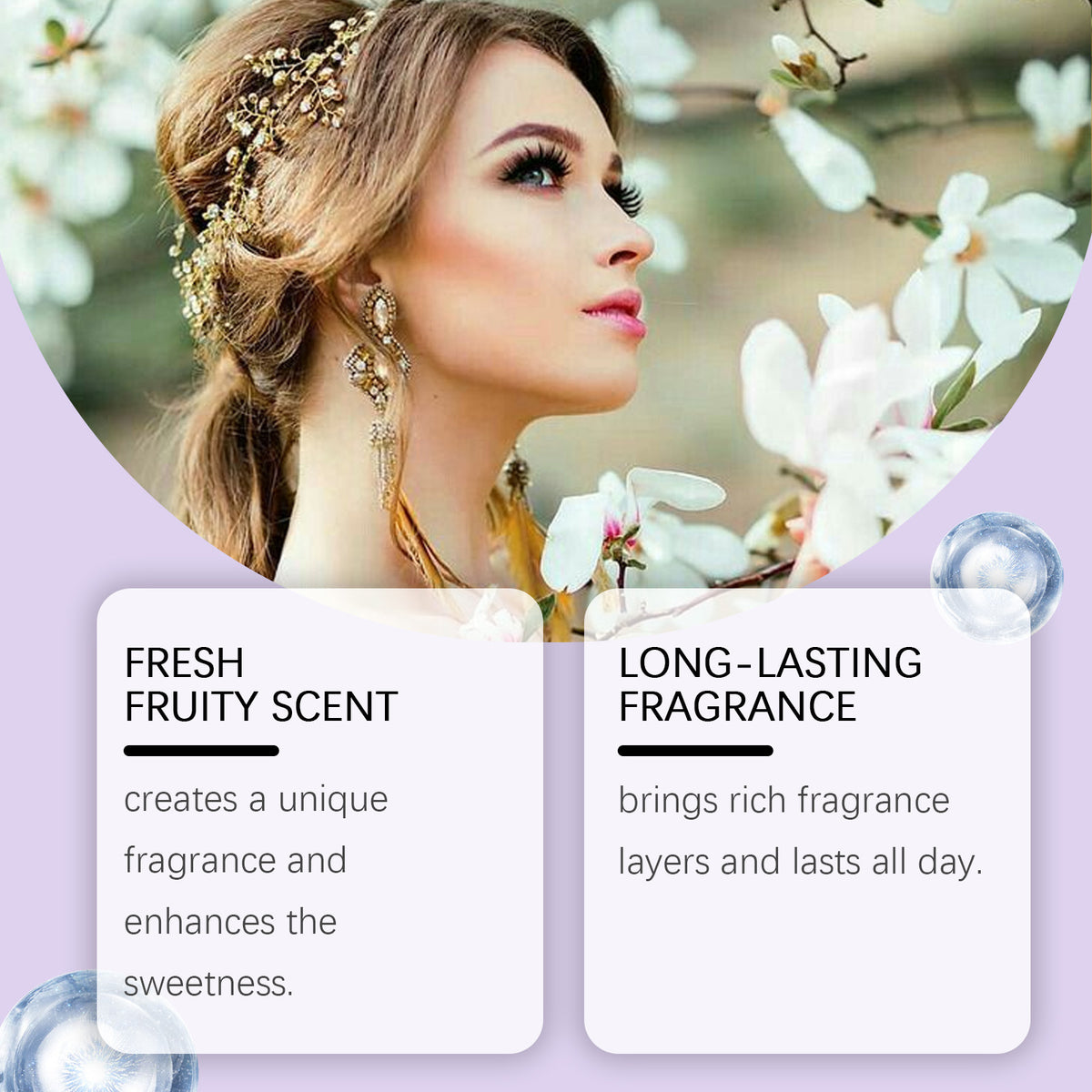 Body Fragrance Spray Set - 4 Scents, 50ml Each