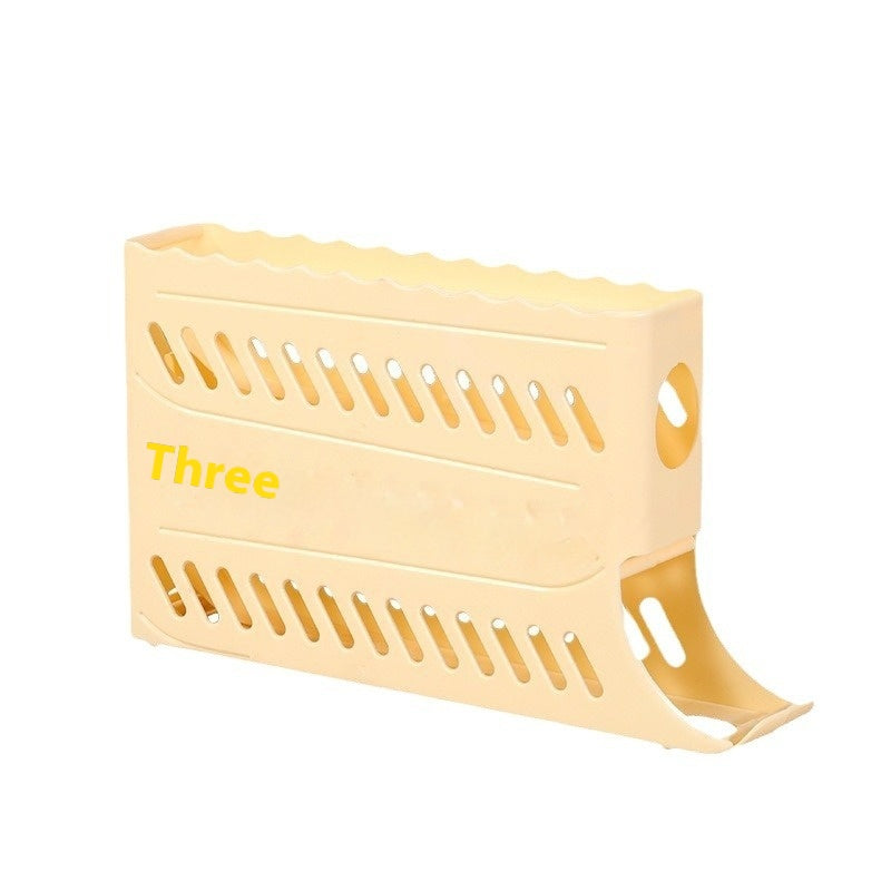 Egg Storage Box for Refrigerator Side Door Food Grade Plastic Organizer
