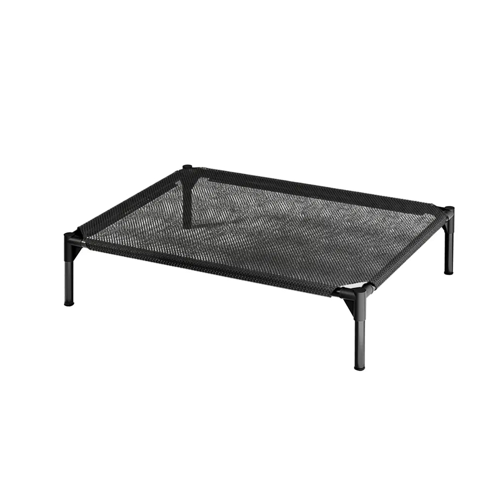 XL Elevated Mesh Pet Bed for Indoor & Outdoor Use - Breathable Cooling Design