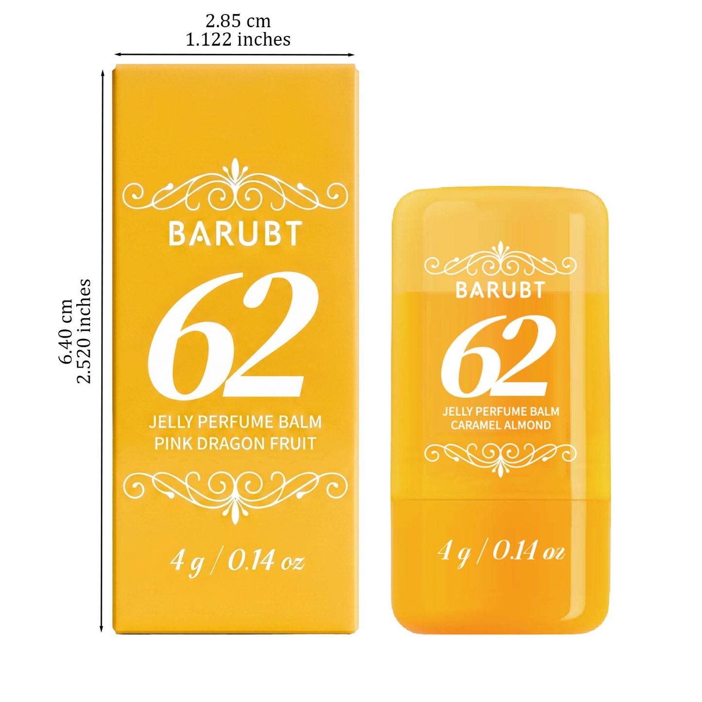 Long-Lasting Solid Perfume Balm Stick for Women - Portable Fragrance 4g