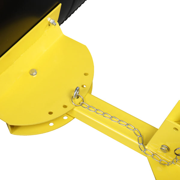 Adjustable Snow Plow for Vehicle or Lawn Use - Durable Metal Snow Removal Tool